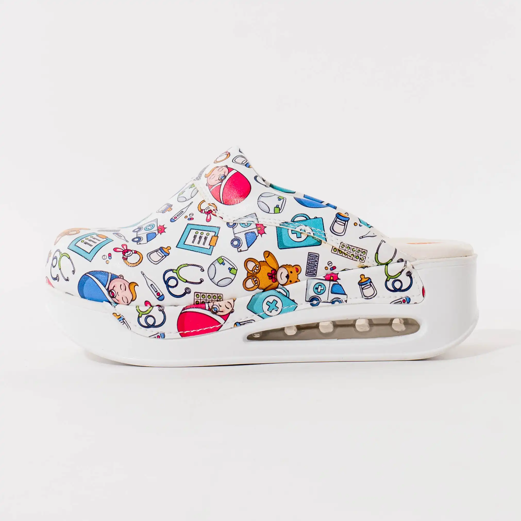 air-max-klompe-Medical-bijele2-foto01 Air max bijele ženske klompe sa medicinskim motivima