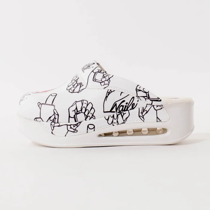 ženske terlik sabo klompe air max nails dezen bočni prikaz