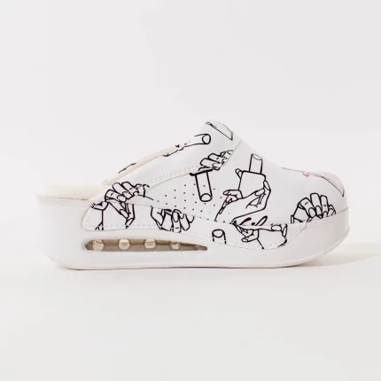 ženske terlik sabo klompe air max nails dezen bočni prikaz