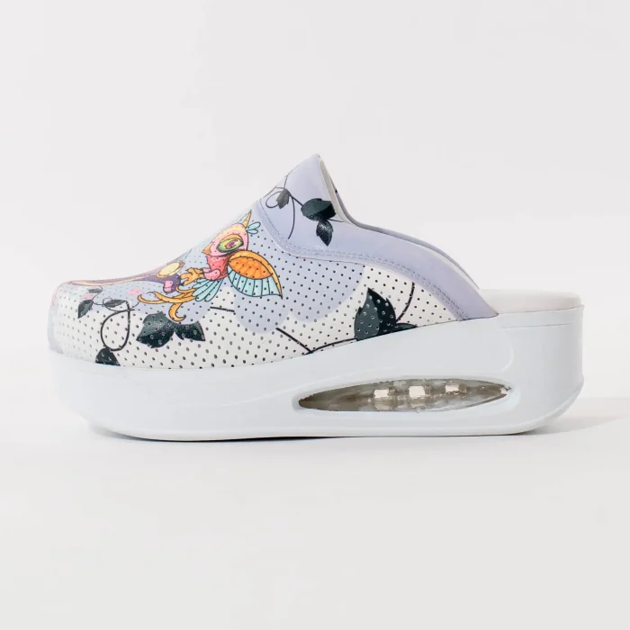 ženske dr mitra klompe air max sa dezenom ptica bočni prikaz