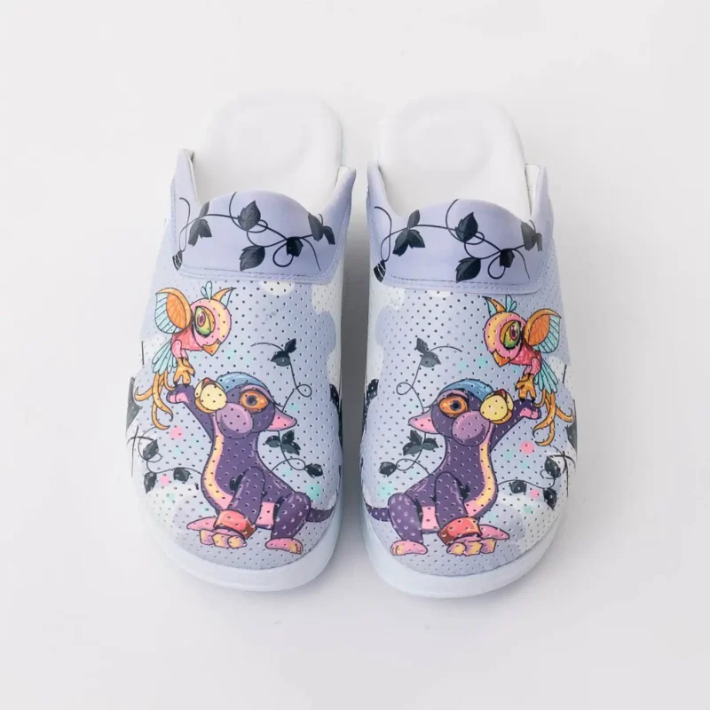 Air max ženske klompe s printom ptičica