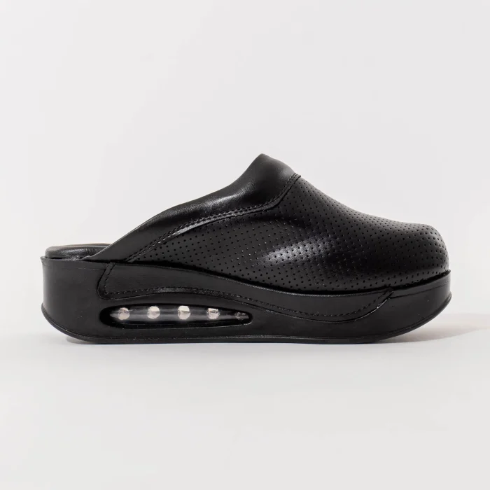 ženske terlik sabo klompe air max crne bočni prikaz