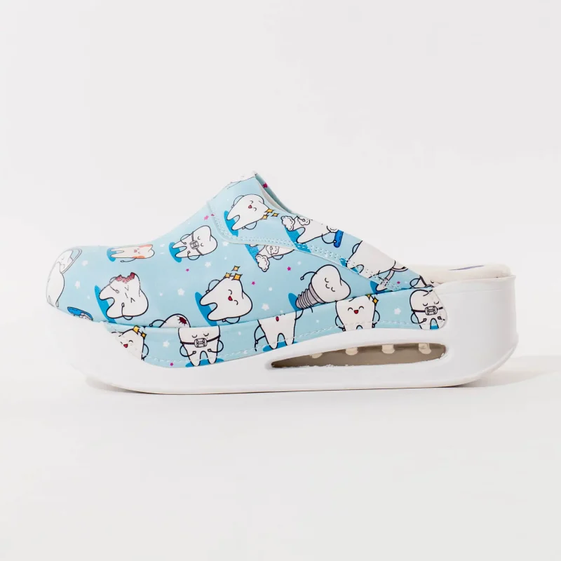 Air max ženske klompe sa dental printom