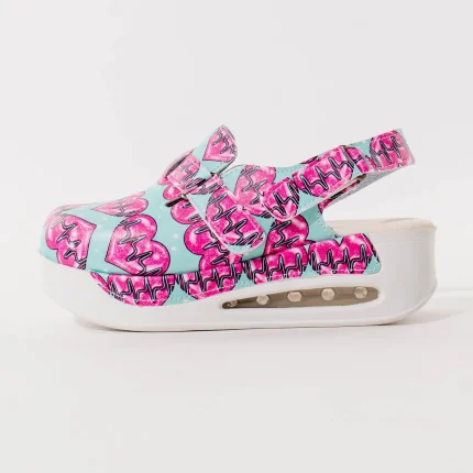 Air max ženske klompe sa printom srca