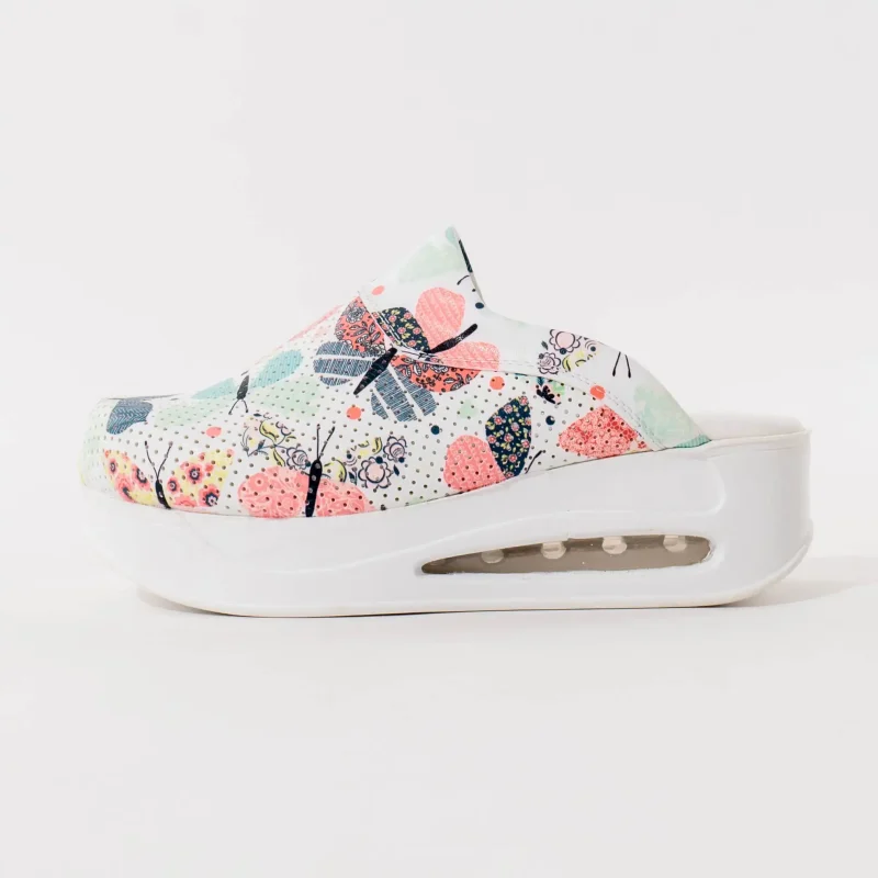 Air max ženske klompe sa printom leptirića