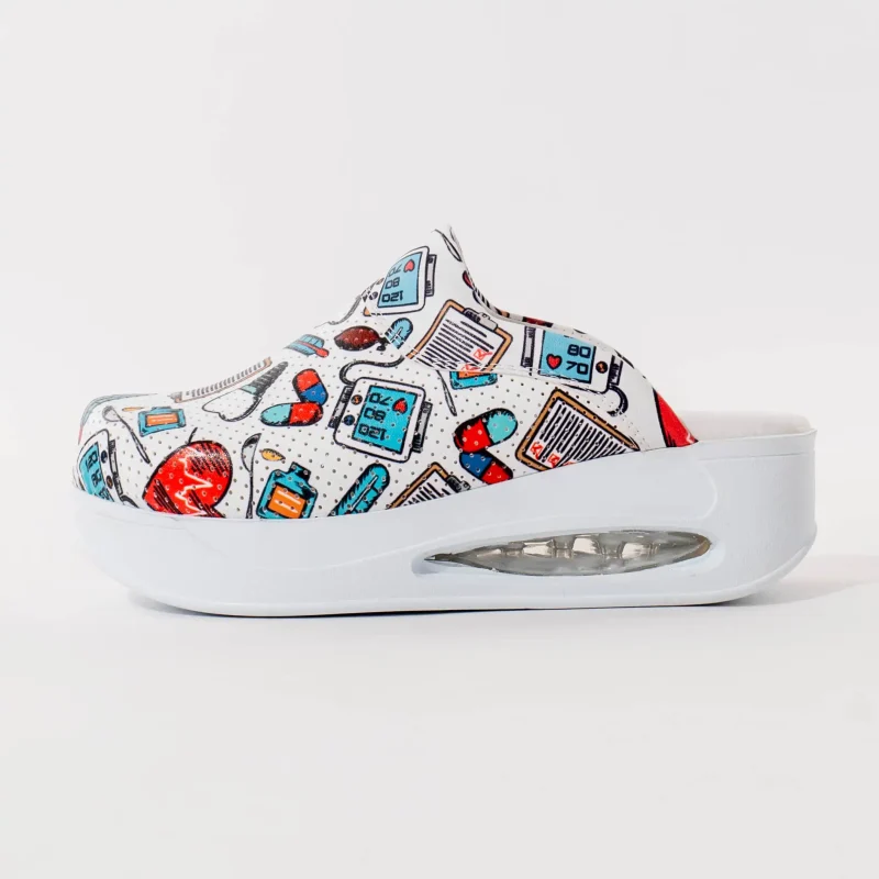 Air max ženske klompe sa medicinskim printom