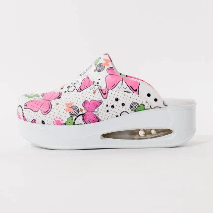 Air max ženske klompe sa roze leptirićima