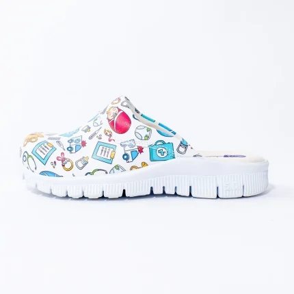 Komfort Flex klompe - Medical bijele 2