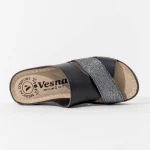 Lara anatomske papuče – Crne - Slika 3