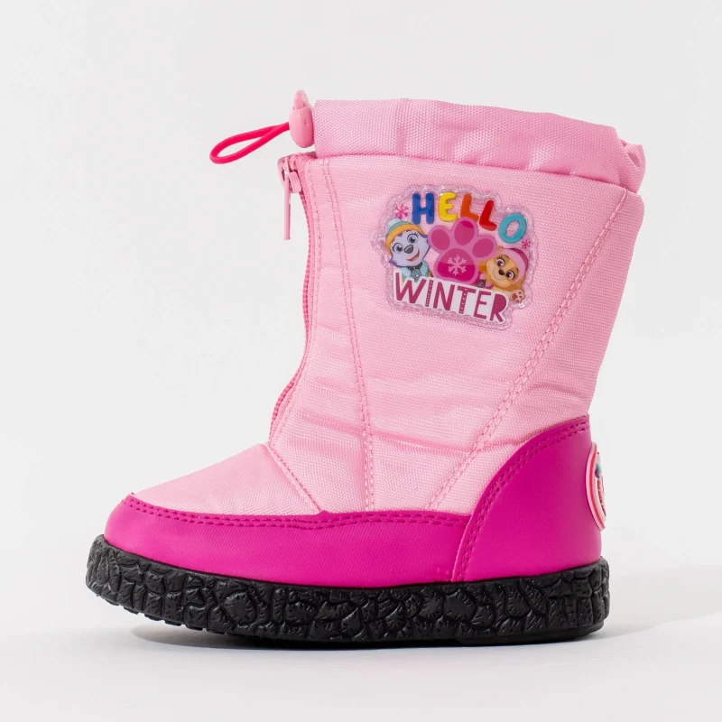 Dječije zimske čizme za djevojčice – roze čizme sa toplom postavom i neklizajućim đonom