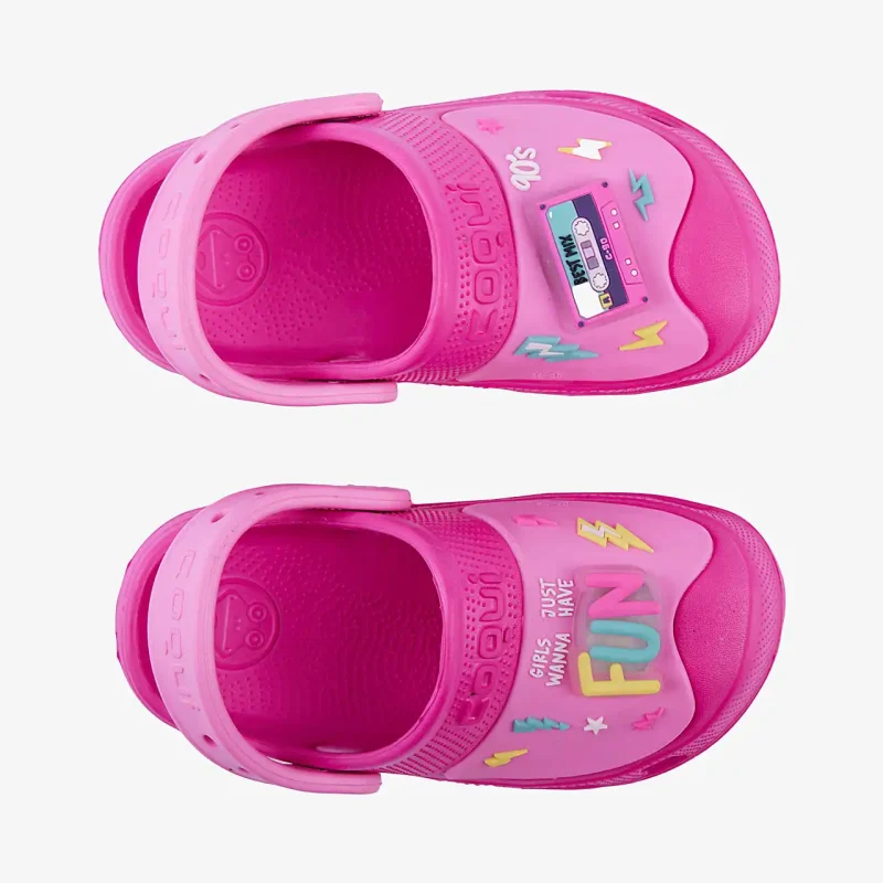 Maxi dječije klompe - Pink