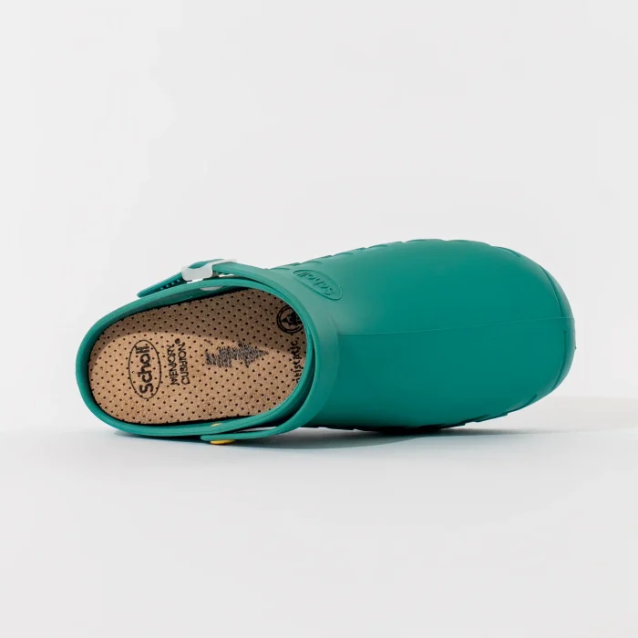 unisex scholl klompe evo zelene gornji prikaz