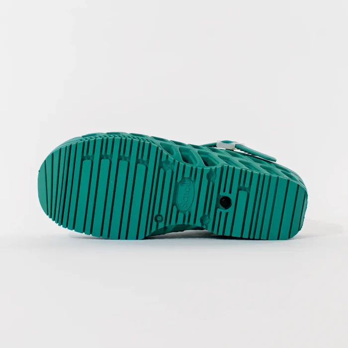 unisex scholl klompe evo zelene donji prikaz