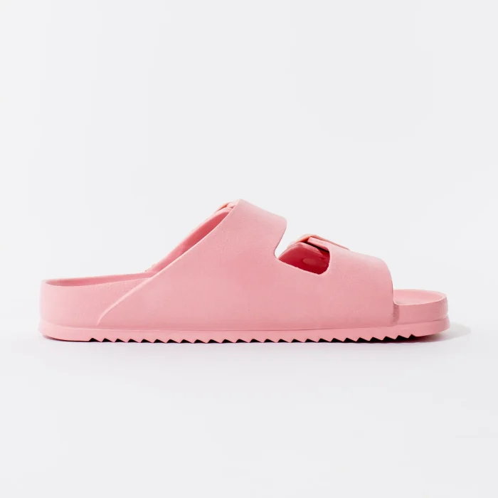 ženske coqui papuče kong pink bočni prikaz