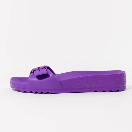 Ženske Scholl papuče Bahia 1 kaiš - Ljubičaste - Obuća Scholl