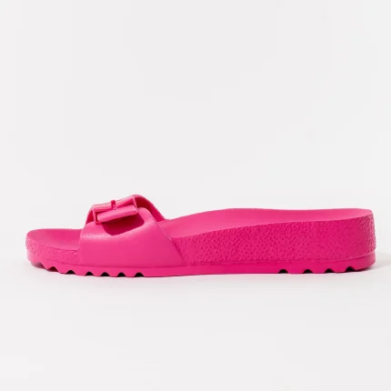 Ženske Scholl papuče Bahia 1 kaiš - Magenta - Obuća Scholl