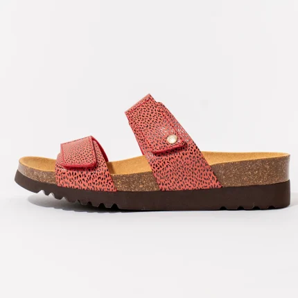 Ženske Scholl papuče Lusaka - Crvena - Obuća Scholl