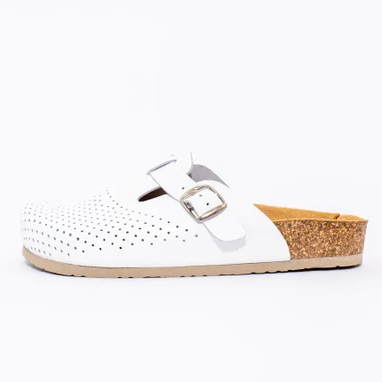 Muške anatomske klompe - Bijele