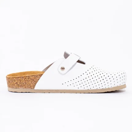 Muške anatomske klompe - Bijele