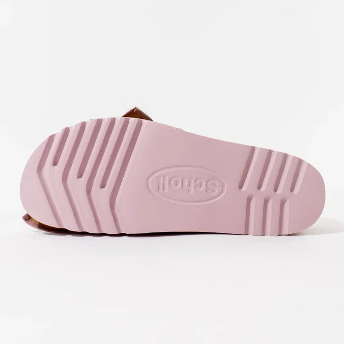 Ženske Scholl papuče Bowy - Pink - donji-prikaz