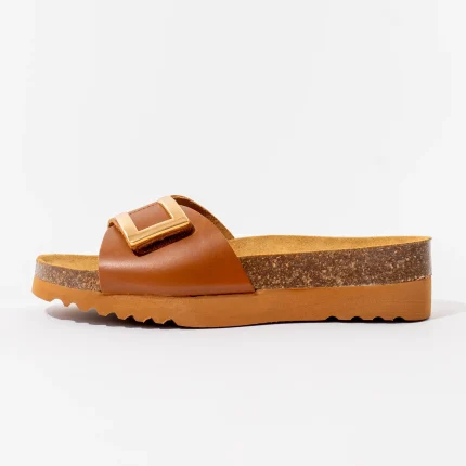 Ženske Scholl papuče Monterey Mule - Cognac - Obuća Scholl