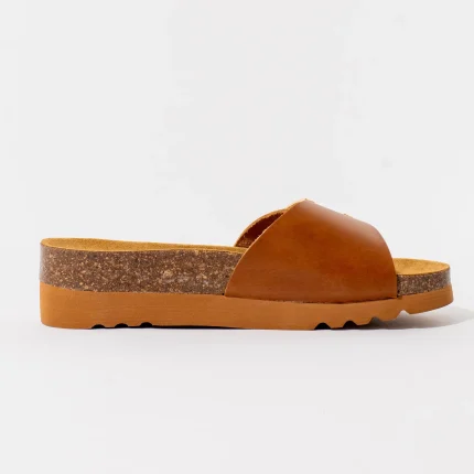 Ženske Scholl papuče Monterey Mule - Cognac - Obuća Scholl