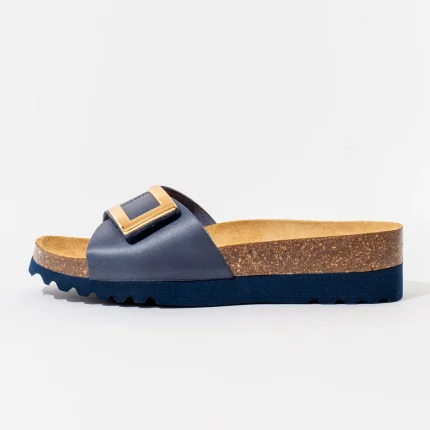 Ženske Scholl papuče Monterey Mule - Navy Blue- Obuća Scholl