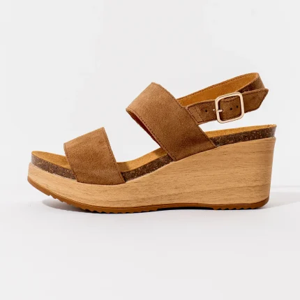 Ženske Scholl papuče Bali Buckle - Taupe - Obuća Scholl