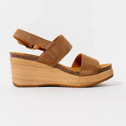 Ženske Scholl papuče Bali Buckle - Taupe - Obuća Scholl