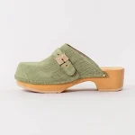 Ženske Scholl klompe Pescura 50  – Zelena