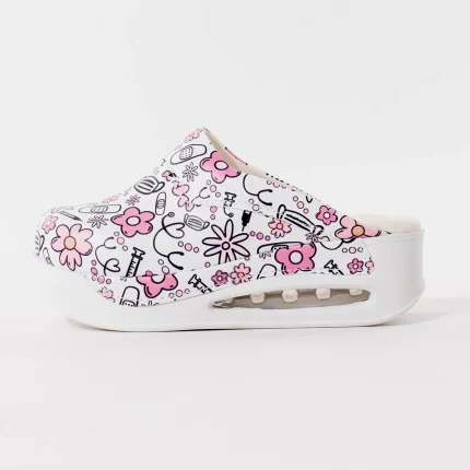 Air max ženske klompe sa cvjetnim dezenom Rose 2