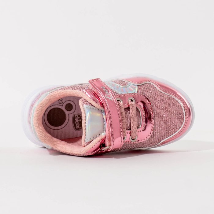 ženske chicco patike futura roze gornji prikaz
