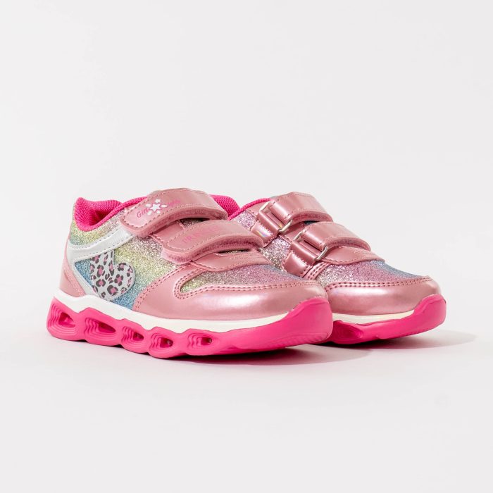 dječije chicco patike corral fuhsia roze prednji prikaz