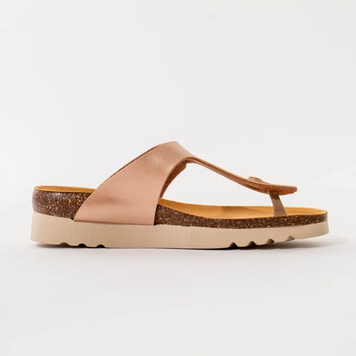 ženske-scholl-japanke-boa-rose-gold-bočni-prikaz