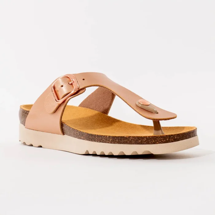ženske-scholl-japanke-boa-rose-gold-bočni-prikaz