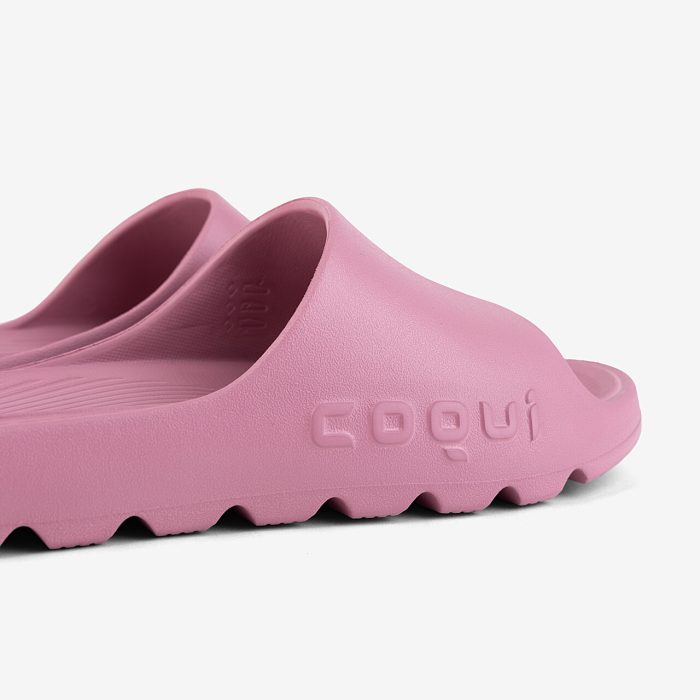ženske coqui papuče lou roze ljubičaste bočni prikaz