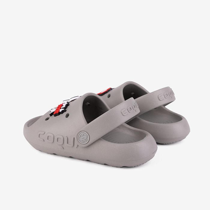 Dječije coqui sandale maya mid grey amulet sive bočni prikaz