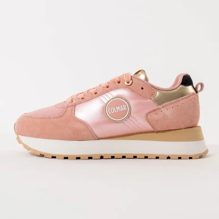 ženske colmar patike travis authentic roze bočni prikaz
