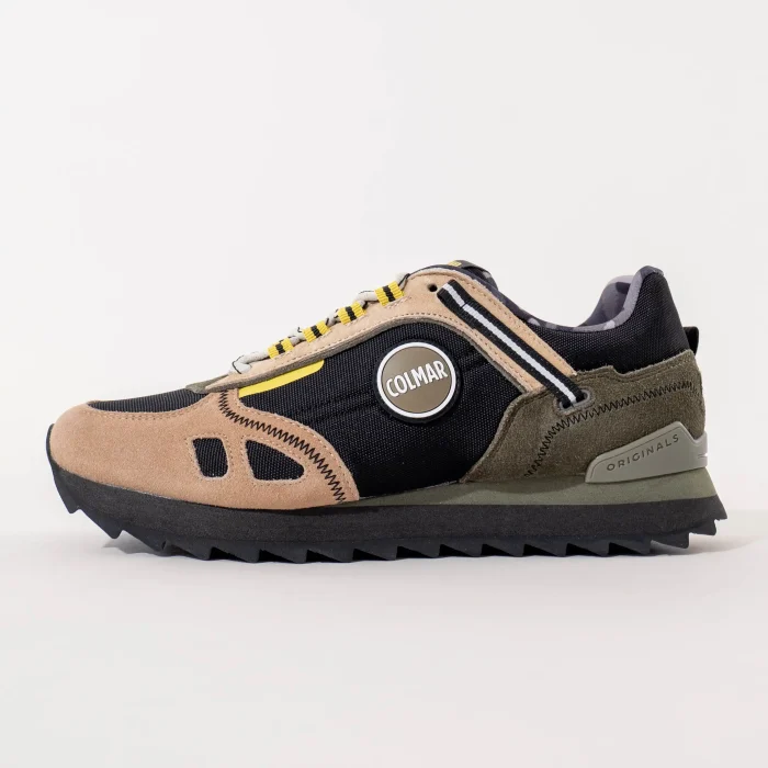 muške colmar patike travis sport combat crno-bež bočni prikaz